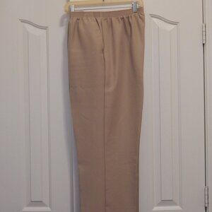 Alfred dunner Dress Pants Size 18 W Beige Slacks (18)